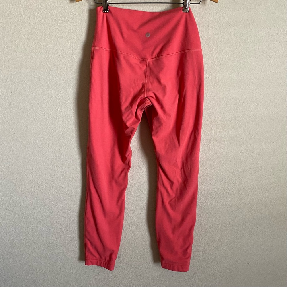 Lululemon Salmon Pink Leggings 8